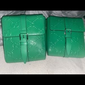 Rare Gucci Double Belt Bag